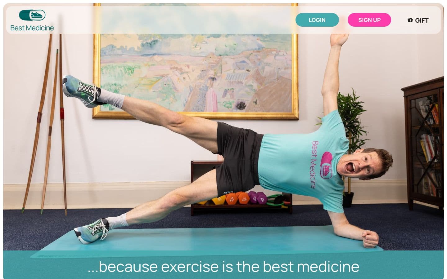 Best Medicine website homepage